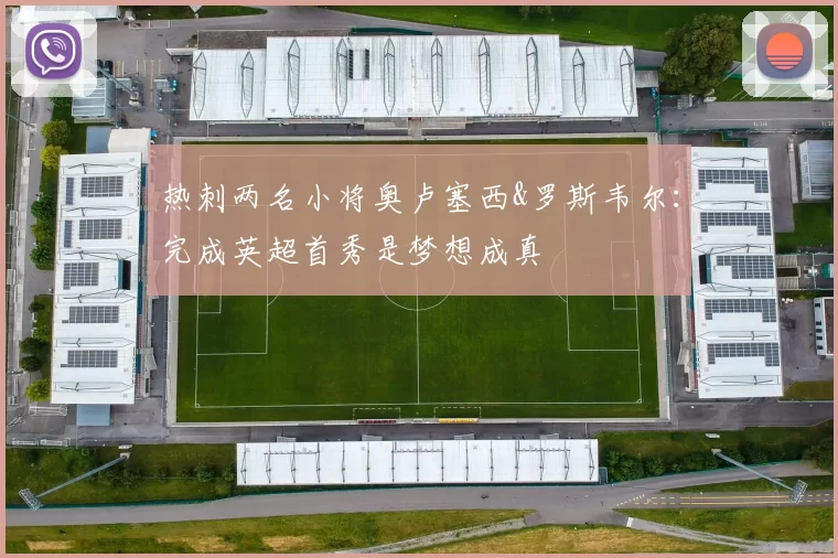 热刺两名小将奥卢塞西&罗斯韦尔：完成英超首秀是梦想成真