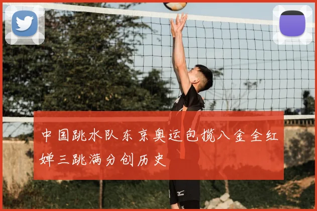 中国跳水队东京奥运包揽八金全红婵三跳满分创历史